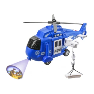 【888ezgo】幼兒聲光投影摩輪直升機（慣性推動）（LED投影燈）