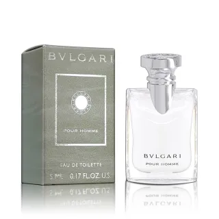 【BVLGARI 寶格麗】大吉嶺男性淡香水 5ML 沾式小香(新包裝 專櫃公司貨)