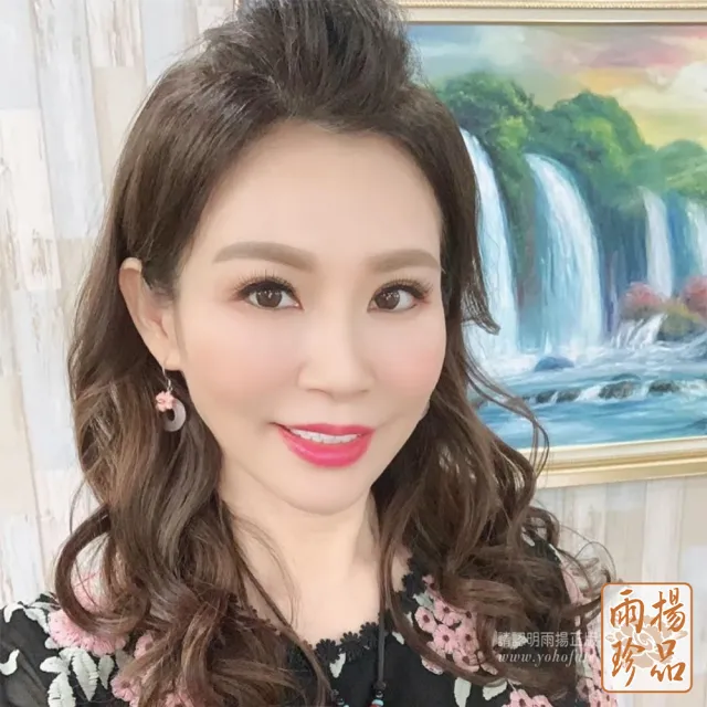 【雨揚】魅力四射粉晶平安扣耳環(強化魅力/旺桃花/好人緣)