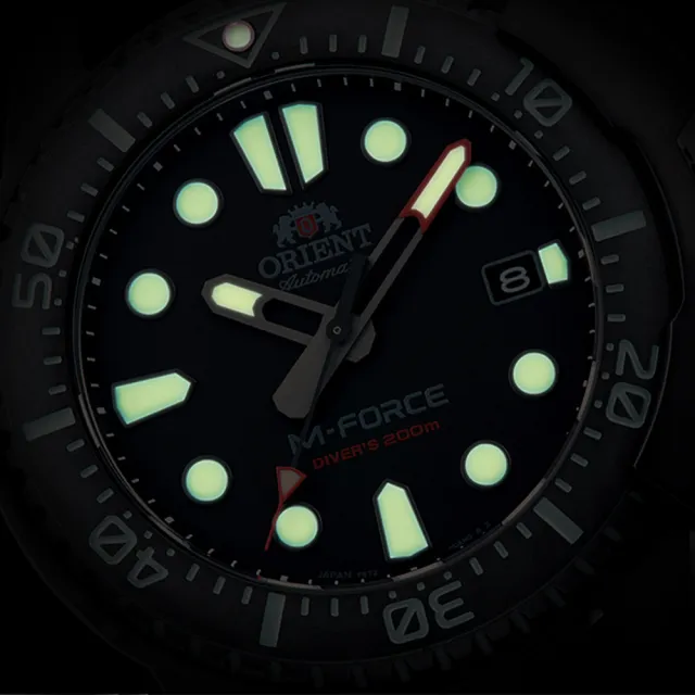 【ORIENT 東方錶】M-Force 系列 200M 潛水機械腕錶(RA-AC0L07L)