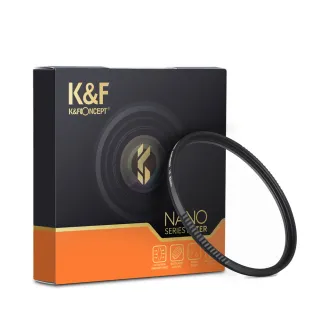 【K&F Concept】卓爾 1/4 NANO-X 黑柔濾鏡 58mm 28層奈米鍍膜  防刮防水抗油污 柔焦鏡(KF01.1519)