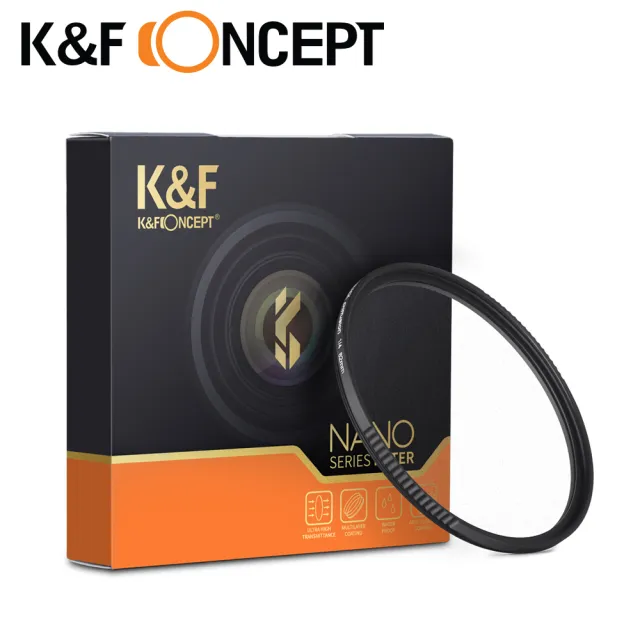 【K&F Concept】卓爾 1/4 NANO-X 黑柔濾鏡 58mm 28層奈米鍍膜  防刮防水抗油污 柔焦鏡(KF01.1519)