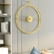 【iINDOORS 英倫家居】Loft 簡約設計時鐘(璀璨金針 62cm)