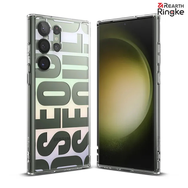 【Ringke】三星 Galaxy S23 Ultra 6.8吋 Fusion Design 防撞手機保護殼(Rearth 軍規防摔)