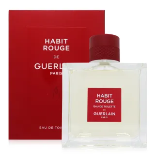 【Guerlain 嬌蘭】Habit Rouge 滿堂紅 紅衣騎士男性淡香水 EDT 100ml(新版)