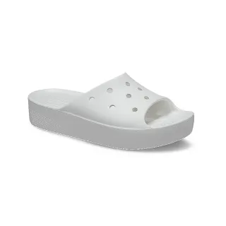 【Crocs】女鞋 經典雲朵涼拖(208180-100)