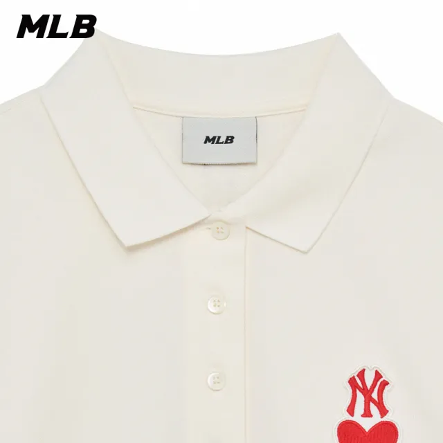 【MLB】連身裙 長版上衣 Heart系列 紐約洋基隊(3FOPH0133-50CRS)