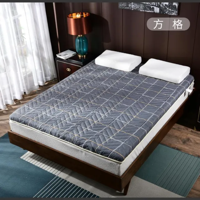 【CGW】透氣軟床墊雙人加大180x200cm(宿舍床墊/雙人加大床墊/折疊床墊/日式床墊/學生床墊)