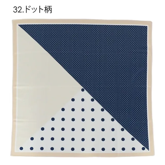 【日本SOLEIL】頂級設計優雅圖騰透氣防曬涼感柔軟舒適絲巾圍巾披肩脖圍披巾羊毛參考(藍色圓點)