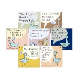 The Mo Willems” Pigeon Book Collection （7本平裝本）