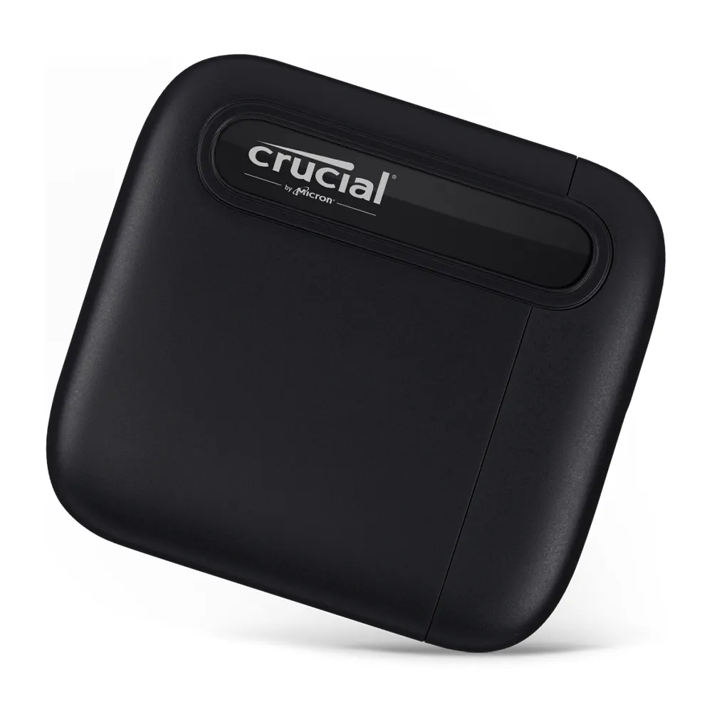 【Crucial 美光】X6 2TB Type-C USB 3.2 Gen 2 外接式ssd固態硬碟 (CT2000X6SSD9)