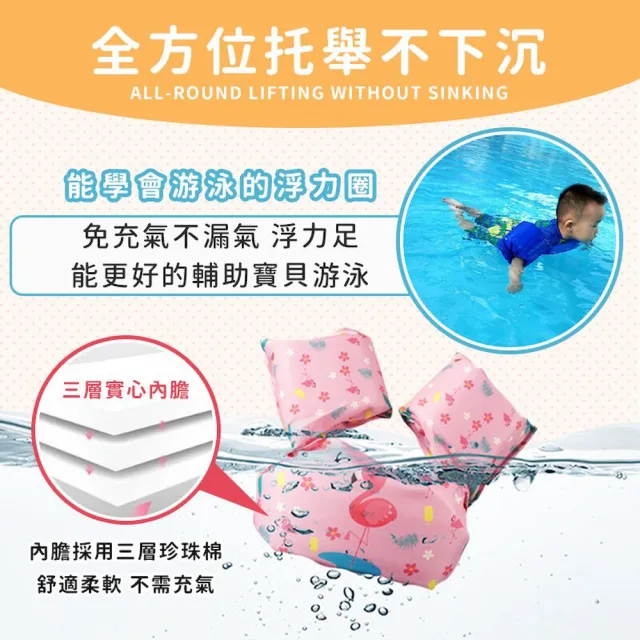 【DREAMCATCHER】兒童免充氣浮力圈(手臂浮力圈/泳圈/兒童浮力圈/浮力圈/泳具)