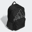 【adidas 愛迪達】Cl Bos Logo Bp 後背包 專業運動 訓練背包 黑(HZ2469)