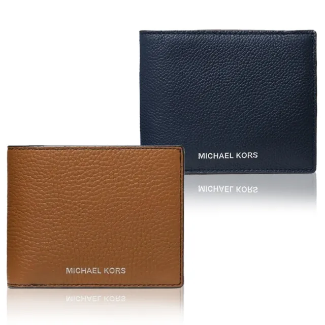 【Michael Kors】老花PVC皮革子母短夾