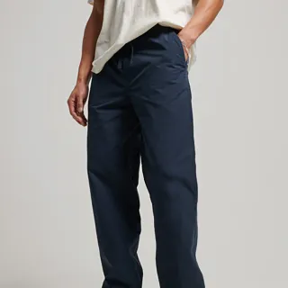 【Superdry】男裝 休閒長褲 Vintage Woven Joggers(海軍藍)