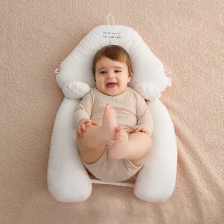 【Jonyer】嬰兒安撫定型枕 寶寶頭型矯正枕頭 新生兒睡眠枕 防側翻枕 防偏頭 可調節