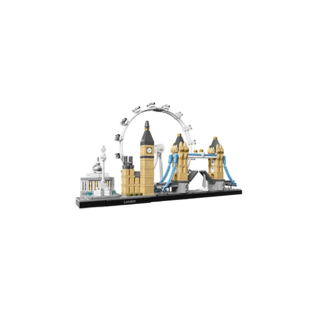 【LEGO 樂高】建築系列 21034 London(倫敦地標建築 模型玩具)