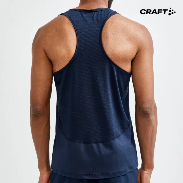 【CRAFT】男 ADV ESSENCE SINGLET M BLAZE 運動背心(1908755-396000)