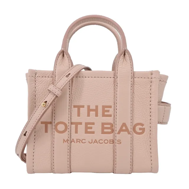 【MARC JACOBS 馬克賈伯】THE LEATHER MICRO TOTE 皮革兩用托特包(多色選)