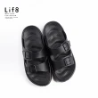 【Life8】Sport 漂浮二代 雙密度彈力拖鞋 可調節(19071)