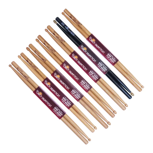 【Los Cabos】紅胡桃木鼓棒｜5A 5B 7A｜Red Hickory｜加拿大製(#鼓棒#爵士鼓#電子鼓)