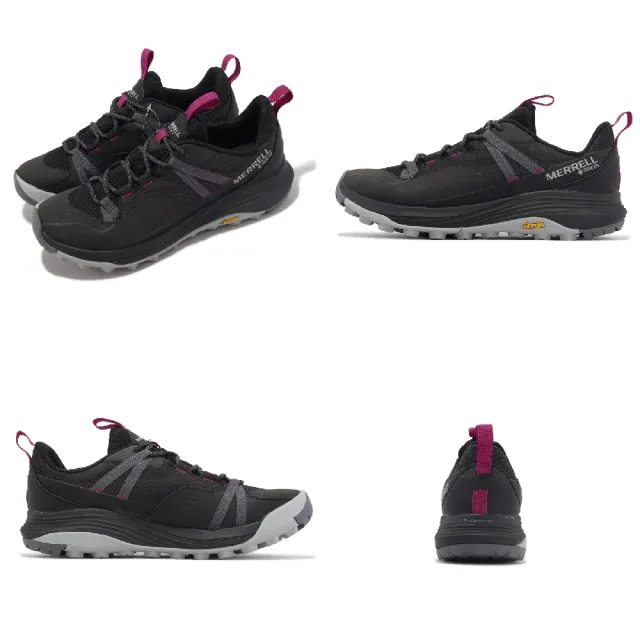 MERRELL】登山鞋Siren 4 GTX 女鞋黑桃紅防水Vibram 越野戶外低筒郊山