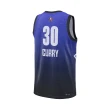 【NIKE 耐吉】球衣 2023 Stephen Curry All-Star 男款 藍 黑 漸層 柯瑞 明星賽(DX6326-503)