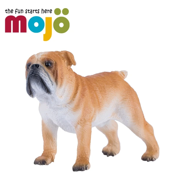 Mojo Fun 動物模型-英國鬥牛犬