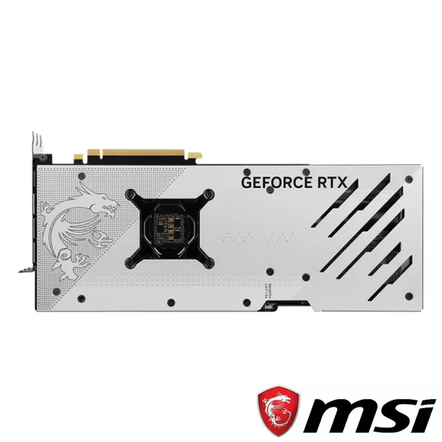 MSI 微星】GeForce RTX 4070 Ti GAMING X TRIO WHITE 12G 顯示卡- momo