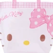 【SANRIO 三麗鷗】防水PVC水桶提袋 Hello Kitty 大臉