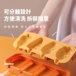 【療癒居家】食品級矽膠可愛造型帶蓋製冰盒(親子DIY 交換禮物 雪糕模具 冰棒模具 冰淇淋 巧克力模具)