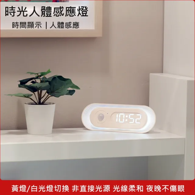 【MEHOME 美好家】新一代人體感應燈/照明燈(USB充電 無極調光)