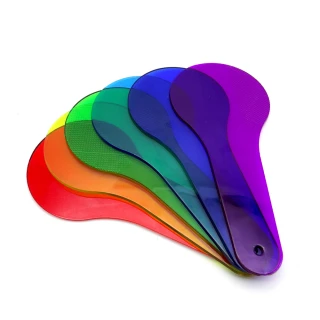 【工具王】顏色叠加 光學實驗 科學實驗 顏色認知 顏色組合 630-CTF(彩色透光片 光的三原色 色彩過濾板)