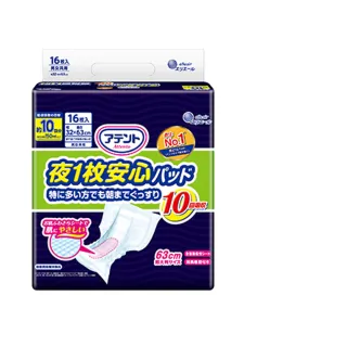 【日本大王】愛適多 夜間超安心尿片特大量10回吸收(16片/包)