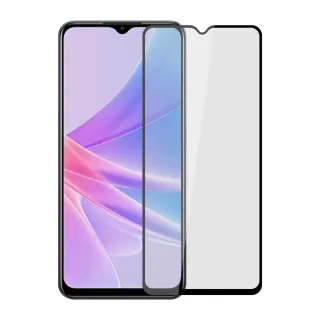 【Ayss】OPPO A78/6.56吋 超好貼滿版鋼化玻璃保護貼(滿膠平面滿版/9H/疏水疏油-黑)