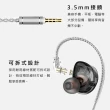 【NAKAMICHI】MV101 動圈入耳式有線耳機(3.5mm 線控 動圈)