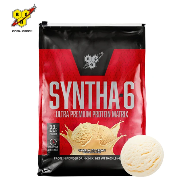 BSN 畢斯恩 Syntha-6 頂級綜合乳清蛋白 10磅(香草冰淇淋)