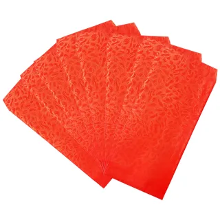 【全勝】高級鳳尾紋香水紅包袋 500入(香水紅包/紅包/春節/新年/過年/)