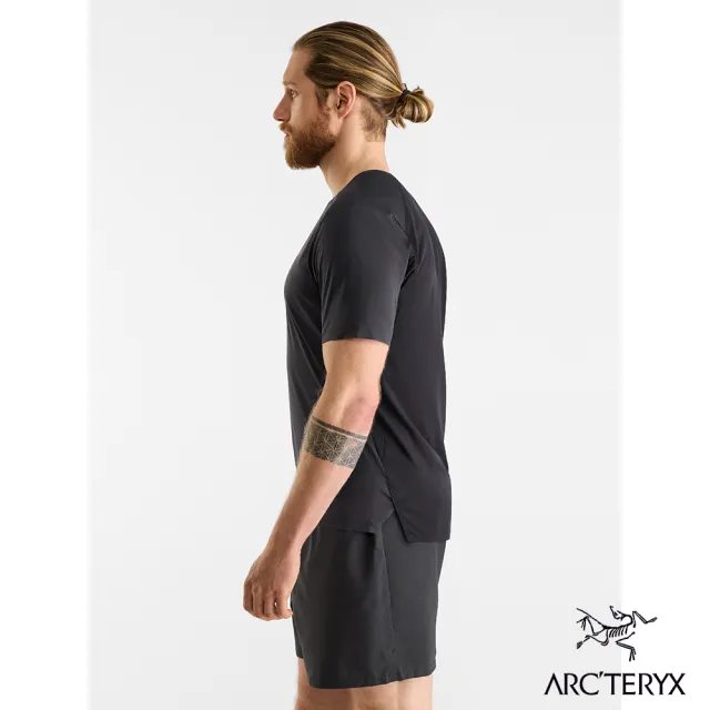 【Arcteryx 始祖鳥】男 Norvan 快乾短袖圓領衫(黑)