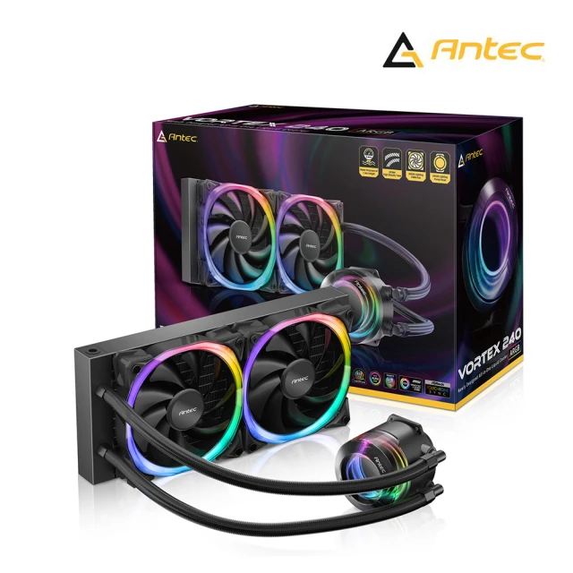 Antec 安鈦克 C8 ARGB E-ATX電腦機殼(黑色