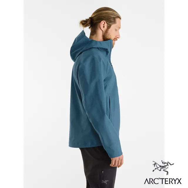 【Arcteryx 始祖鳥官方直營】男 Ralle 防水外套(寧靜綠)