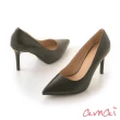 【amai】霧面尖頭細跟高跟鞋 高跟鞋 跟鞋 細跟 高跟 氣質 性感 9cm 大尺碼 SP9-17BK(黑色)