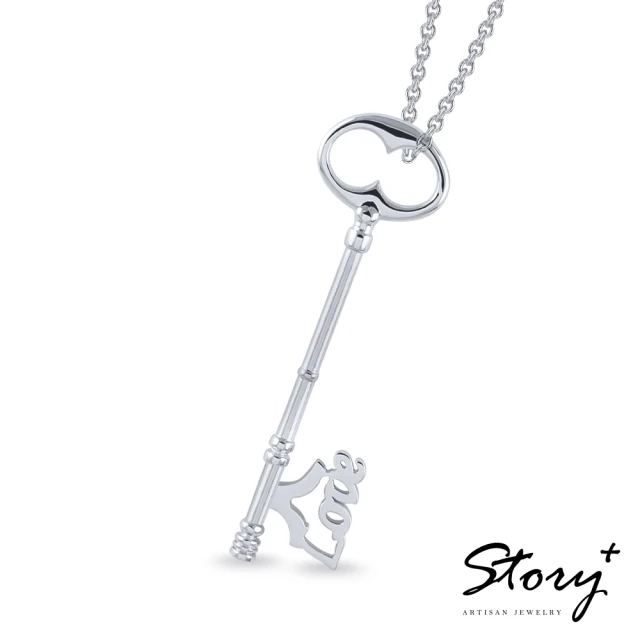 【STORY ACCESSORY】幸福之鑰-字母款長鑰匙項鍊