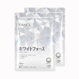 【FANCL 芳珂】White Force 再生亮白營養美白錠x2袋（180粒/袋）