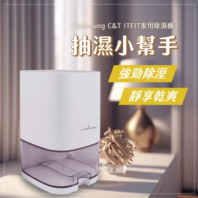 【SAMSUNG 三星】3-6坪  ITFIT家用除濕機(ITFITEX30)