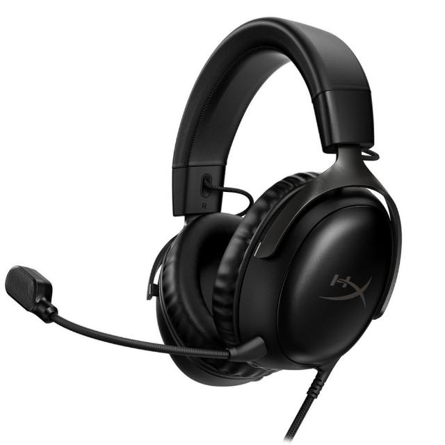 【HyperX】Cloud III GAM HEADSET 有線電競耳機 黑色(727A8AA)