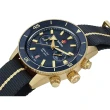 【Rado 雷達表】官方授權 R02 庫克船長 系列 青銅 300米潛水計時腕錶   母親節(R32146208)