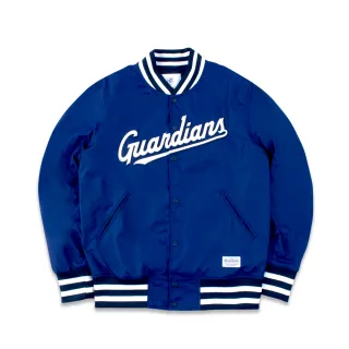 【富邦悍將】GUARDIANS經典款棒球夾克(深寶藍_XS-3XL)