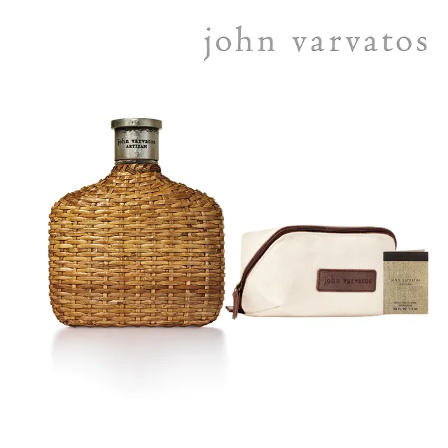 John Varvatos】工匠藤編男性淡香水125ML(專櫃公司貨#柑橘木質調