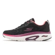 【SKECHERS】慢跑鞋 Go Run Arch Fit-Day Break 女鞋 黑 紫 避震 緩衝 運動鞋(128957BKBU)